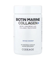 Biotin Marine Collagen - 120 vcaps