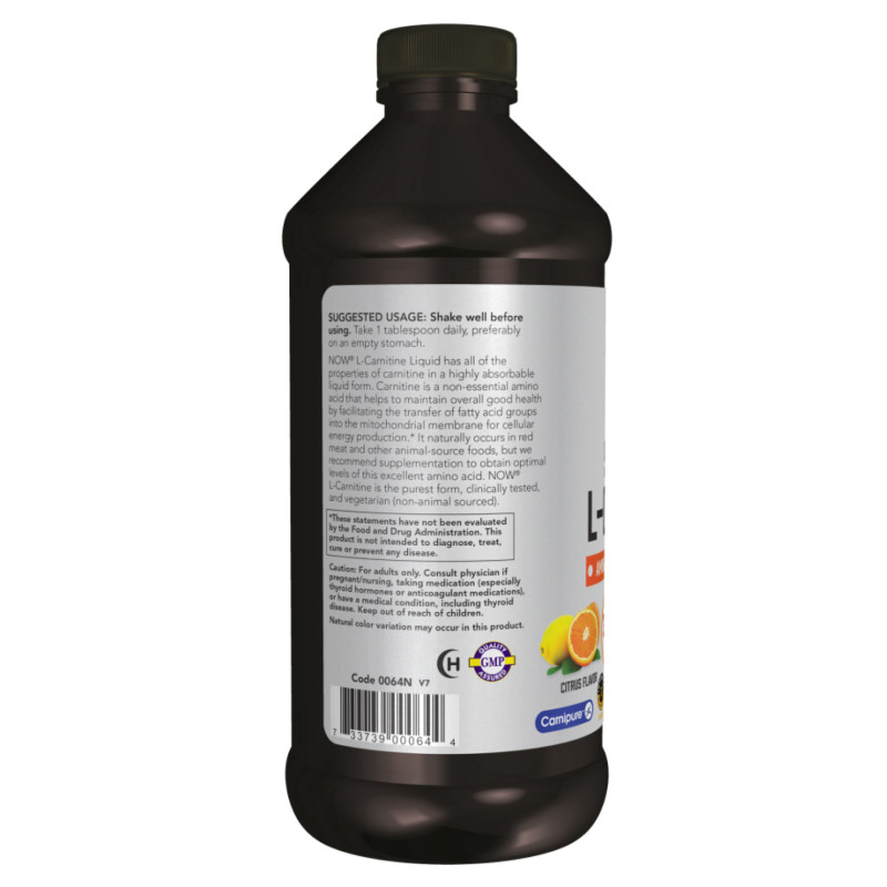 Carnitine Liquid 3000mg - 473ml