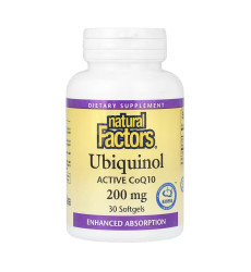 Ubiquinol CoQ10 200mg - 30 softgels