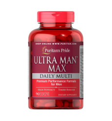 Ultra Man Max - 90caps (Пошкоджена банка)