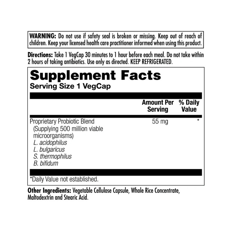 Acidophilus Probiotic-4 - 100 vcaps
