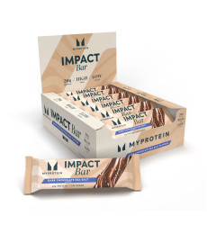 Impact Bar - 12x64g Dark Chocolate Sea Salt (Пошкоджена упаковка)