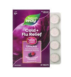Umcka Cold & Flu Berry - 20 chew tabs