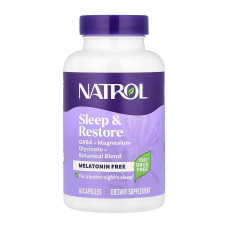 Sleep & Restore Melatonin Free - 60 caps (До 04.27)