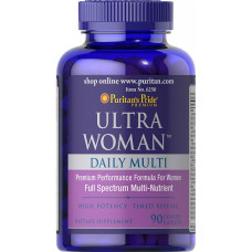 Ultra Woman™ Daily Multi Iron Free Timed Release - 90caps