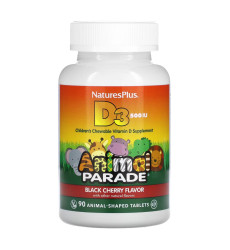 Kids Vit D3 Chewable 500 IU - 90 tabs
