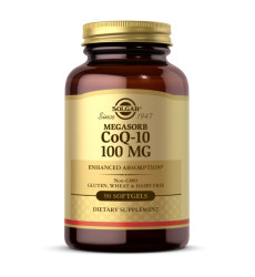 CoQ10 100mg - 90 softgels