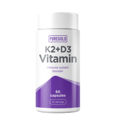 K2 D3 Vitamin - 60 caps