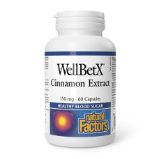 WellBetX CinnamonRich 150mg - 60 caps
