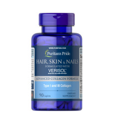 Hair, Skin and Nails formulated with VERISOL® - 90 caps (До 10.26)