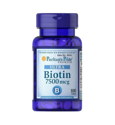 Biotin 7500 mcg - 100 tab