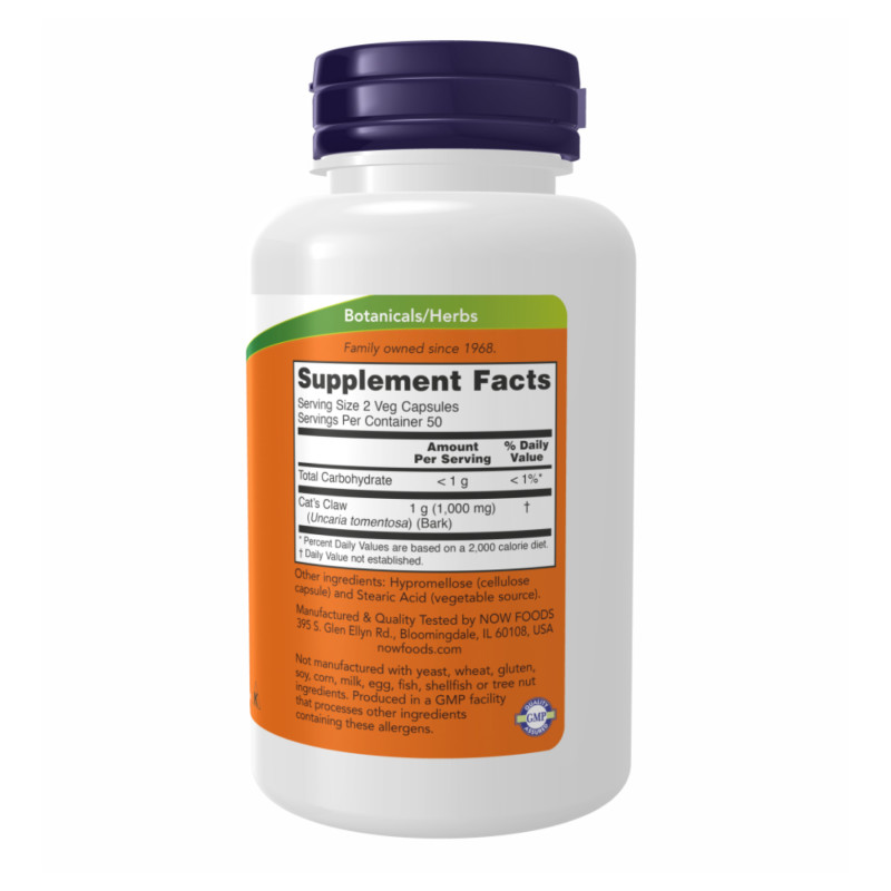 Cat's Claw 500mg - 100 vcaps