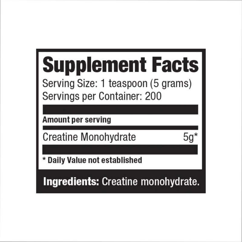 Creatine Monohydrate - 1000g