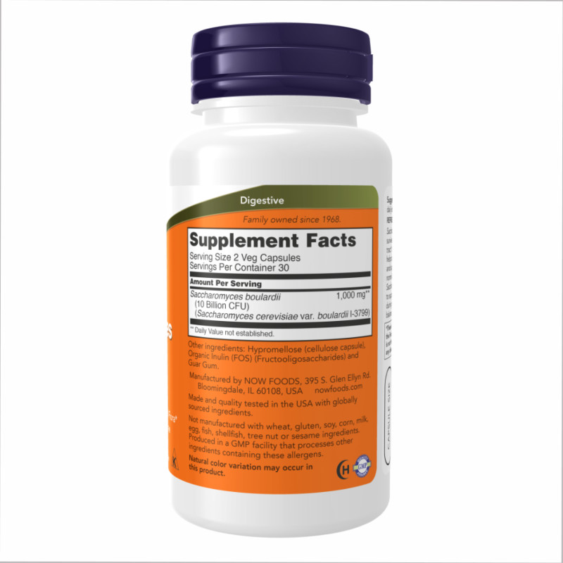 Saccharomyces Boulardii - 60veg caps (До 10.26)