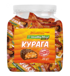 Helthy Meal - 255г Курага с арахисом в глазури