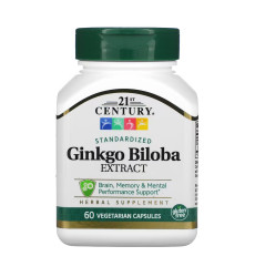 Ginkgo Biloba Extract - 60 vcaps