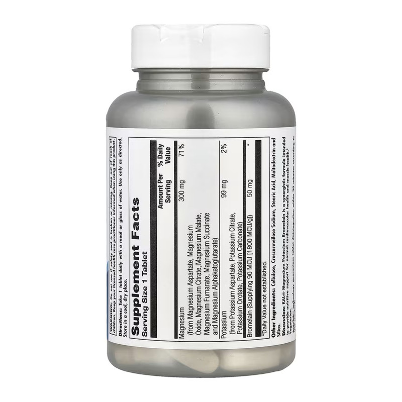 Magnesium Potassium Bromelain - 60 tabs