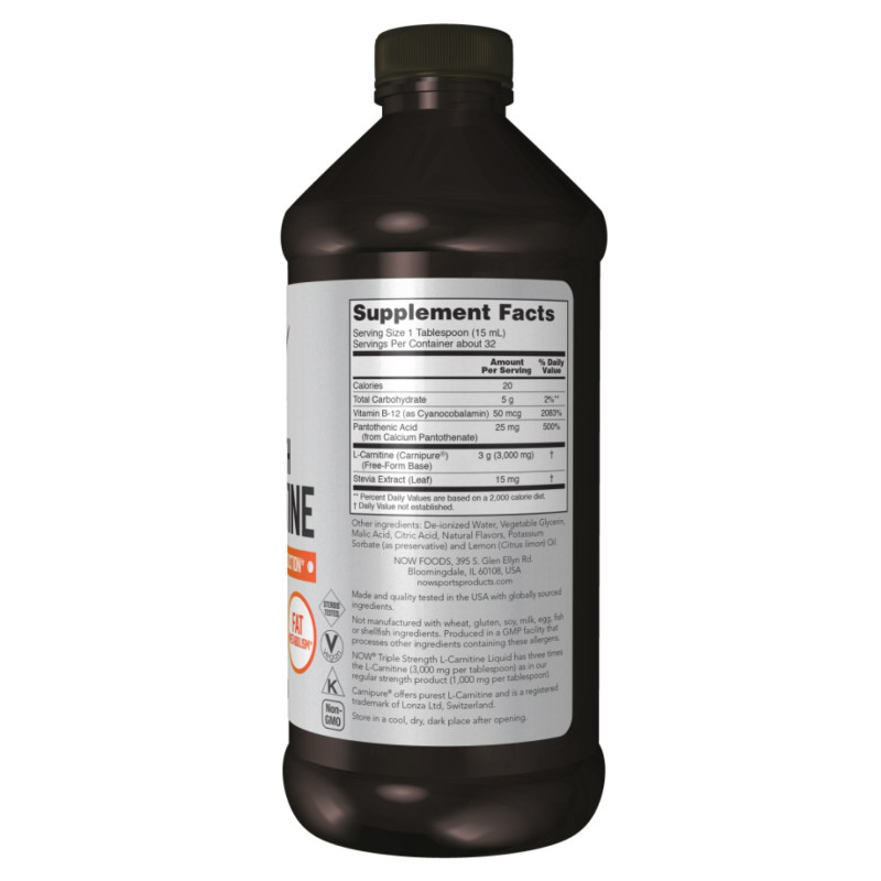 Carnitine Liquid 3000mg - 473ml (Пошкоджена кришка)