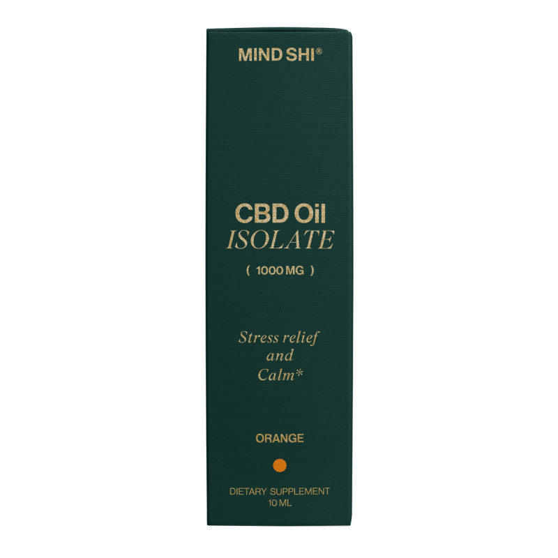 CBD Oil Isolate 1000 mg Orange - 10 ml (До 01.27)