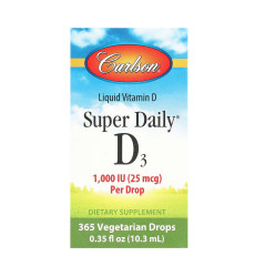 Super Daily D3 1000IU - 10.3 mL