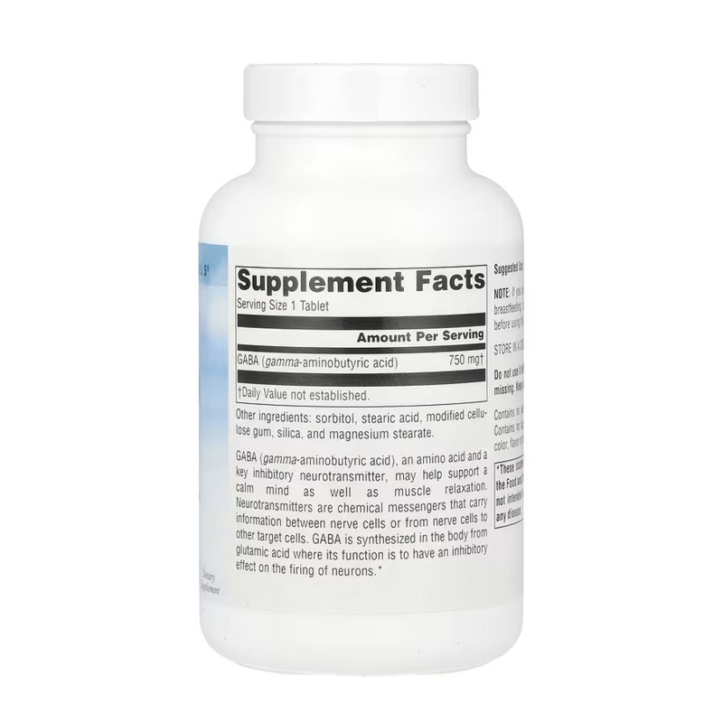 Serene Science® GABA 750 mg - 90 tabs