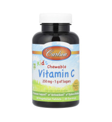 Carlson For Kids Chewable Vitamin C - 60 tabs