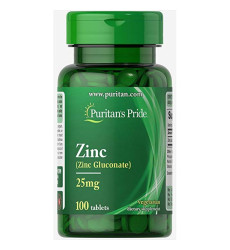Zinc 25 mg - 100 tabs