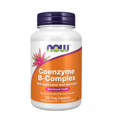 Coenzyme B-Complex With Alpha Lipoic Acid and CoQ10 - 120 vcaps