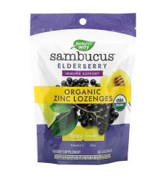 Sambucus Organic Honey Lemon Lozenge - 24ct
