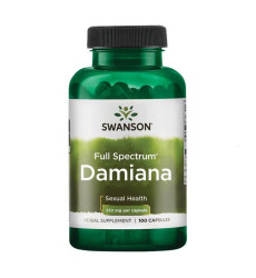 Full Spectrum Damiana 510mg - 100 caps