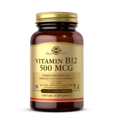 Vitamin B12 500mcg - 250 vcaps