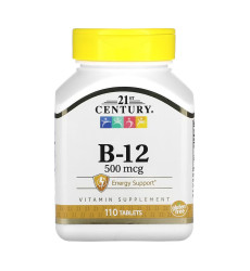 B-12 500 mcg - 110 tabs