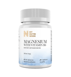 Magnesium with Vitamin B6 600 mg - 100 tabs