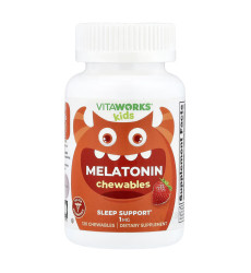 VitaWorks Kids Melatonin 1 mg - 120 chewables