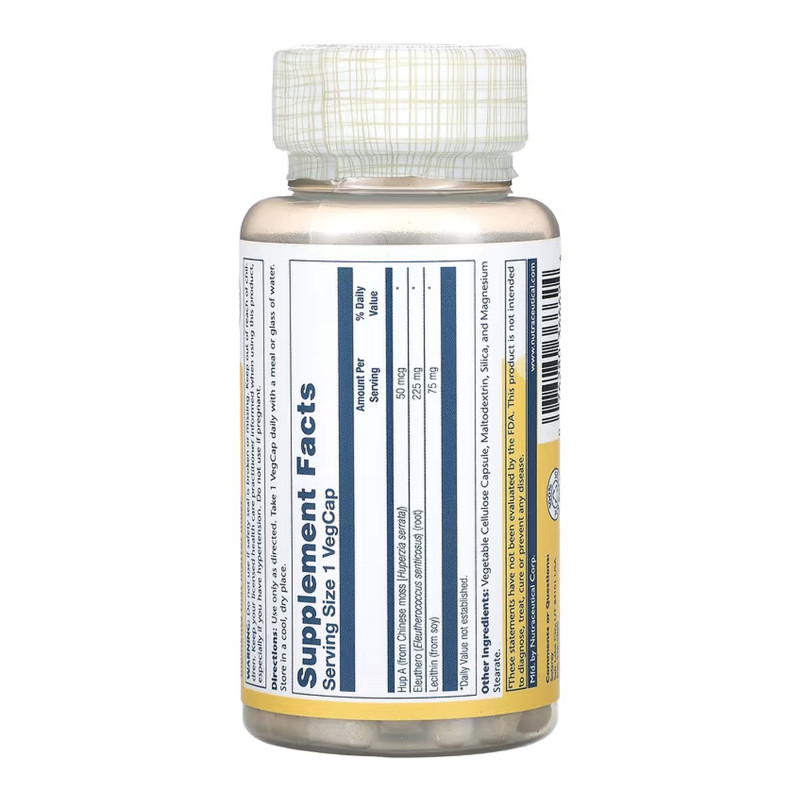 Huperzine A 50mcg - 60 vcaps