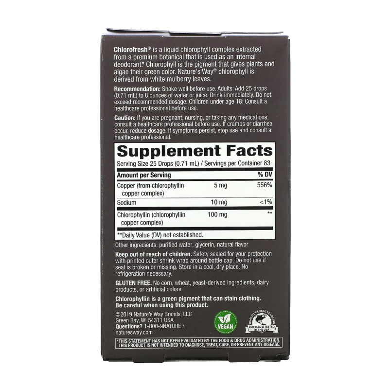 Chlorofresh® Mint 40X Liquid - 59 ml (Пошкоджена упаковка)