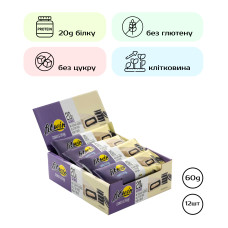 FitWin - 12х60g Cookies Cream (Пошкоджена упаковка)