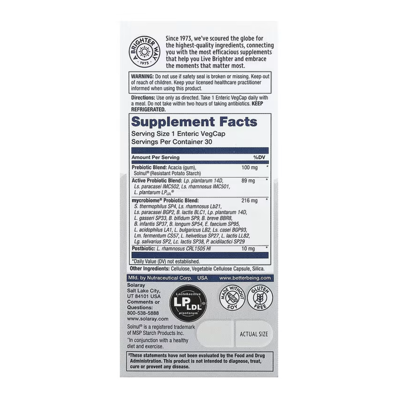 Complete Probiotic Active - 30 vcaps