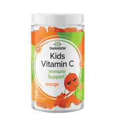 Kids Vitamin C Gummies - 60 gummies Orange