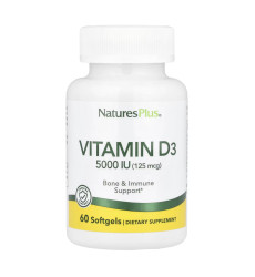 Vitamin D3 5000 IU - 60 softgels