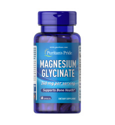 Magnesium Glycinate 240mg per serving - 60 caps