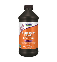 Sunflower Liquid Lecithin - 16 fl oz (Пошкоджена етикетка)