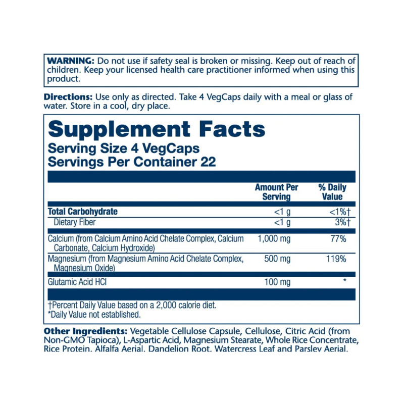 Calcium & Magnesium, AAC 2:1 - 90 caps