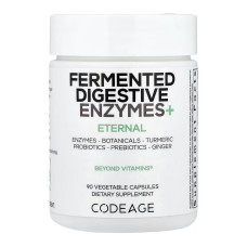 Fermented Digestive Enzymes - 90 vcaps (Пошкоджена банка)