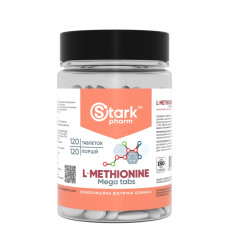 L-Methionine 500mg - 120 caps (Пошкоджена банка)