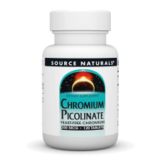 Chromium Picolinate 200 mcg Yeast Free - 120 tabs