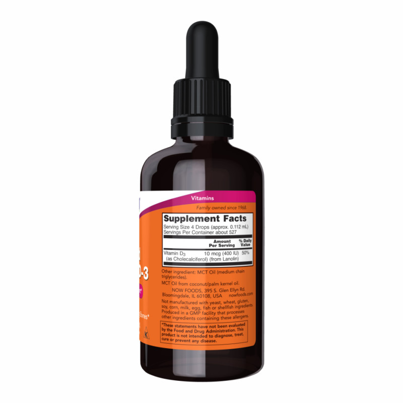 VIT D-3 Liquid - 59ml (2fl oz)