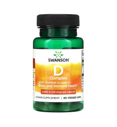 D Complex D2 abd D3 2000iu(50mcg) - 60caps