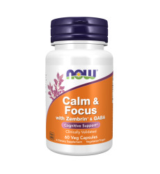 Calm & Focus with Zembrin® & GABA - 60 vcaps
