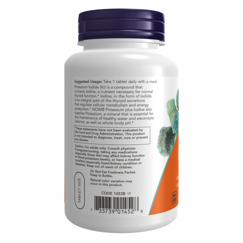 Potassium plus Iodine - 180 tabs